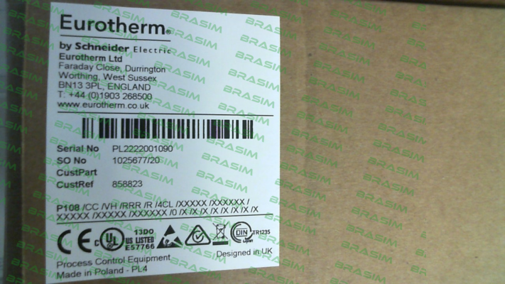 Eurotherm-P108 /CC/VH/RRC/R/4CL price