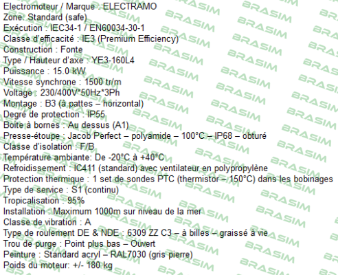 Electramo-IEC34-1 / EN60034-30-1  price