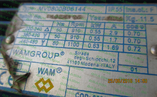 Wam-MV0800B061443 price