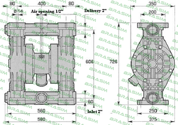 Debem-CENTRAL BODY FOR PUMP 502  price