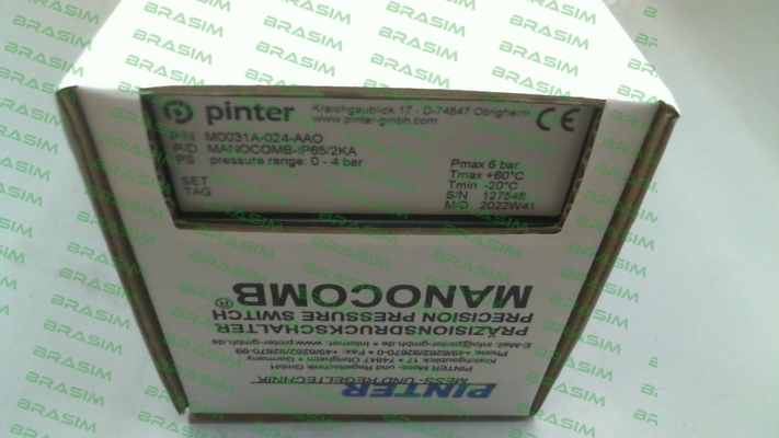 Pinter-M0031A-024-AAO price