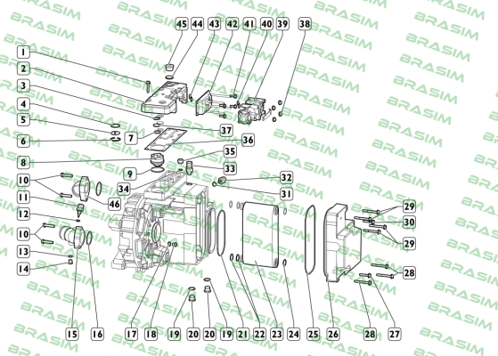 Voith-Spare part for VR123 price