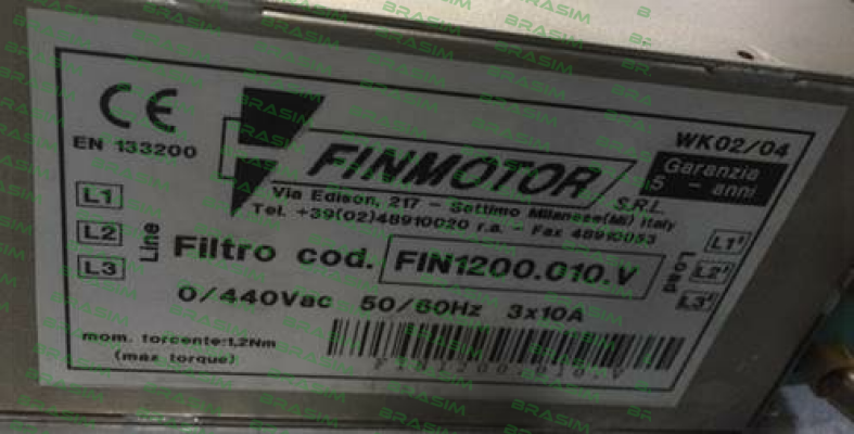 Finmotor-FIN1200.010.V price