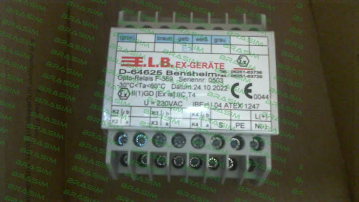 E.L.B Ex Gerate-F-369/230/3400 price