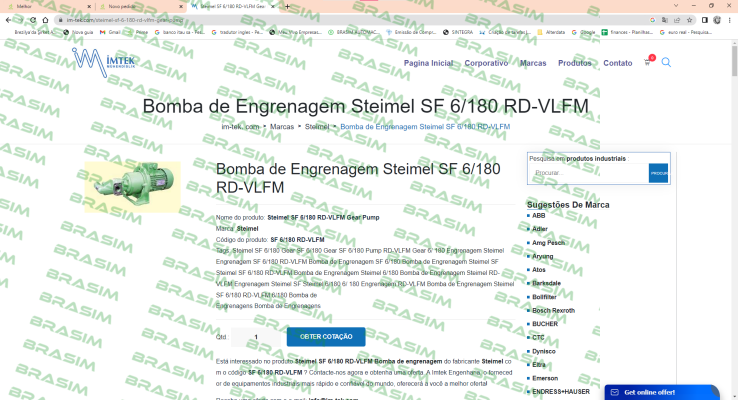 Steimel-n/p: SF 6/180 price