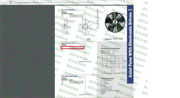 Hidria-R11R-40SPS-ECM-3500 price