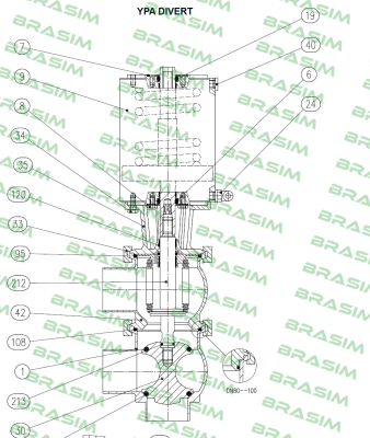 Bardiani Valvole-Pos. No. 14 For YPA 50 Divert  price