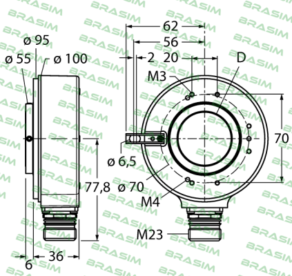 Turck-RI-42H30S4-2B2048-12M23 price