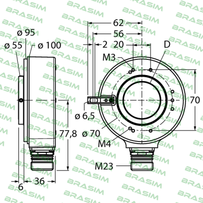 Turck-RI-42H30S4-2B5000-12M23 price