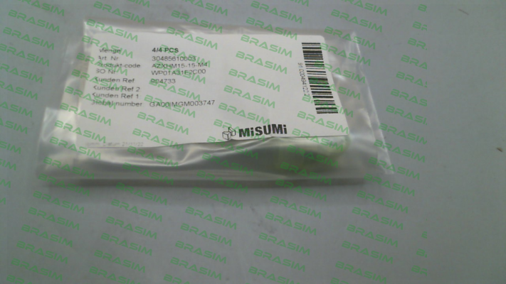 Misumi-AZXHM15-15-M4 price