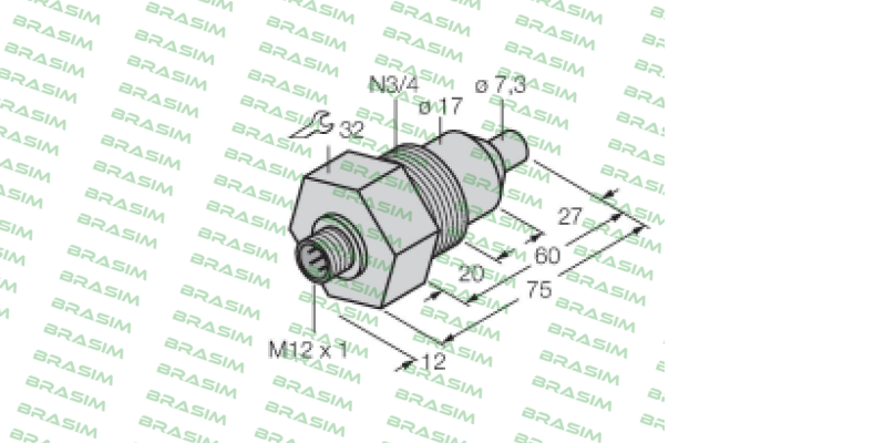 Turck-FCS-N3/4A4-NA-H1141/L060 price