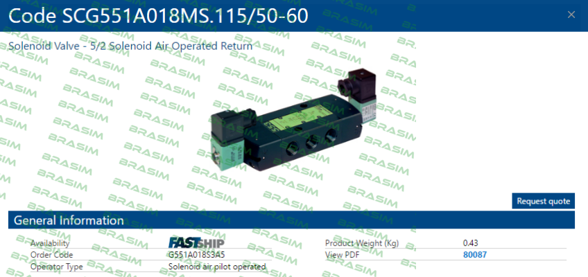 Asco-SCG551A018MS.115/50-60 price