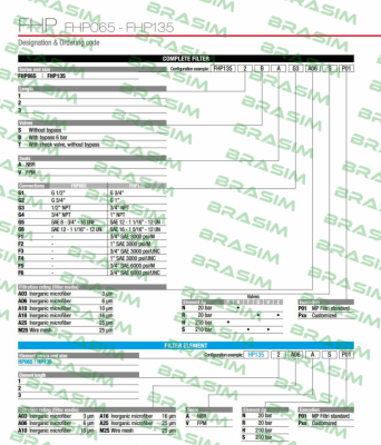 MP Filtri-FHP-135-1-B-A-G1-M25-N-P01 price