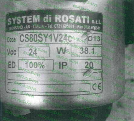 System di Rosati-CS80SY1V24C   oem price