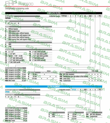 MP Filtri-FHP-500-3-V-A-F7-A10-S-P01 price