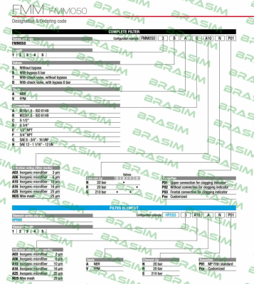 MP Filtri-FMM-050-3-B-A-C-A10-N-P01 price