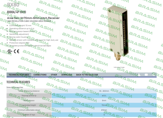 Micro Detectors / Diell-BX80A/4P-0H2D price