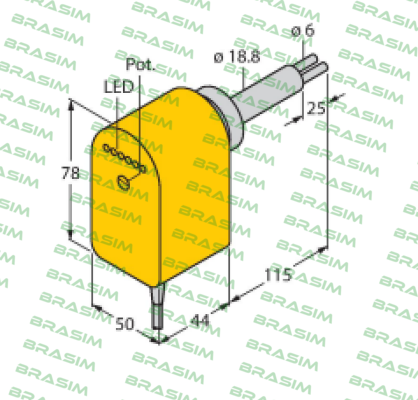 Turck-FCS-HA2P-VRX/24VDC/AL115 6M price