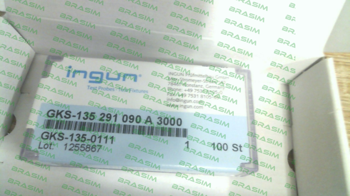 Ingun-P/N: GKS-135-0111 Type: GKS-135 291 090 A 300 price