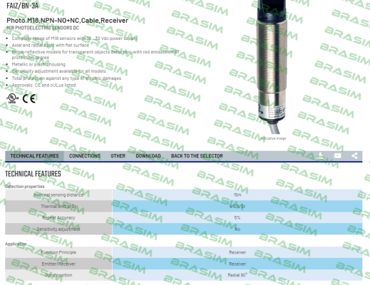 Micro Detectors / Diell-FAIZ/BN-3A price