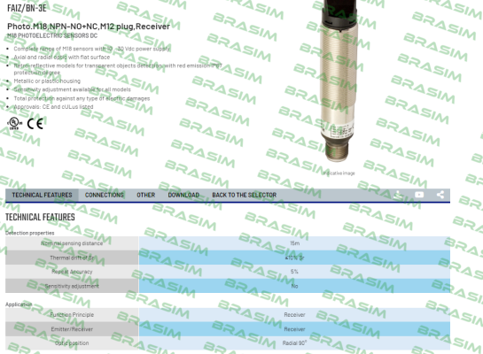 Micro Detectors / Diell-FAIZ/BN-3E price