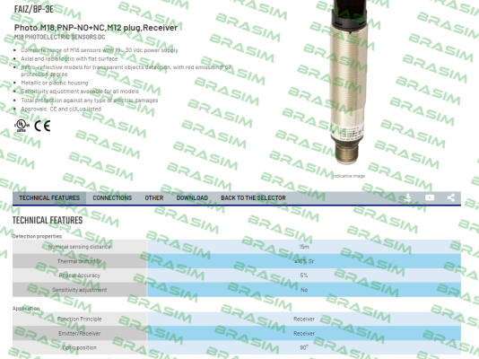 Micro Detectors / Diell-FAIZ/BP-3E price