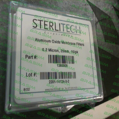 Sterlitech-1360008 price