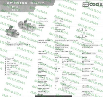 Coax-MK 20 NC price