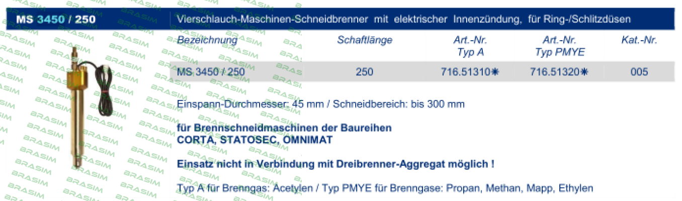 Messer-MS 3450/250-PMY price