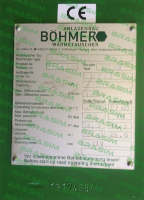 Böhmer-PAB 541-I  price