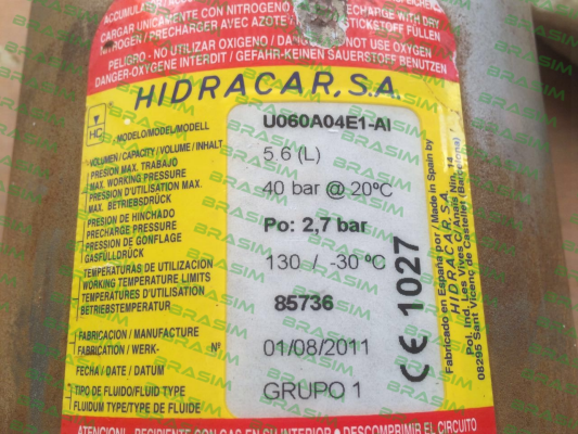 Hidracar-U060A04E1-AI price