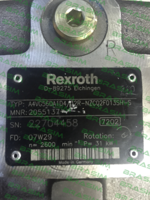 Rexroth-Part number: R902055137, A4VG56DA1D4/32R-NZC02F013SH-S price