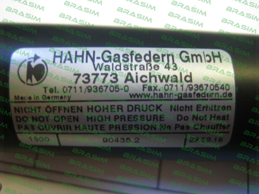 Hahn Gasfedern-G14-28ST-12490 price