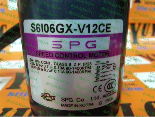 Spg Motor-S6106GX-TCE price