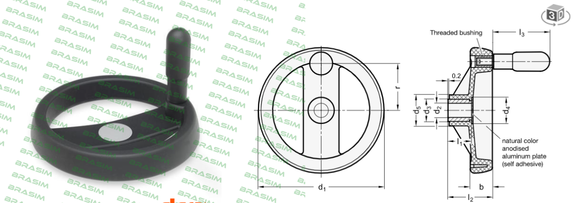 Elesa Ganter-GN 522-80-B8-R price