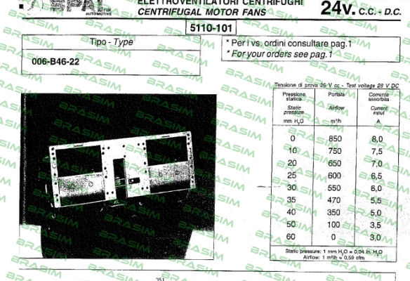 SPAL-006-B46-22  price