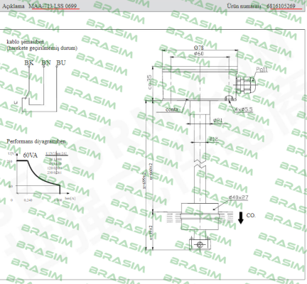 Bernstein-Nr. 6816105269 Type MAA-713 LSS 0699 price