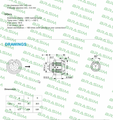 Lemo-PLB.M0.8GL.LG price