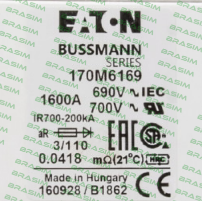 BUSSMANN / EATON-170M6169 price