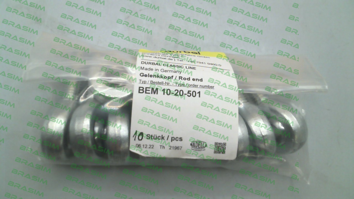 Durbal-BEM 10 20-501 price