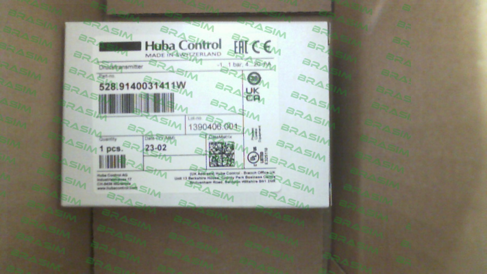 Huba Control-528.9140031411W price