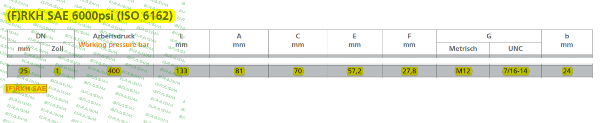 Pister-F RKH SAE  price