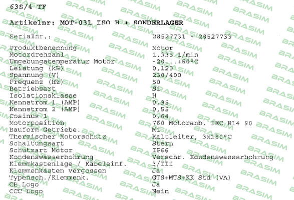 Nord-MOT-031 price