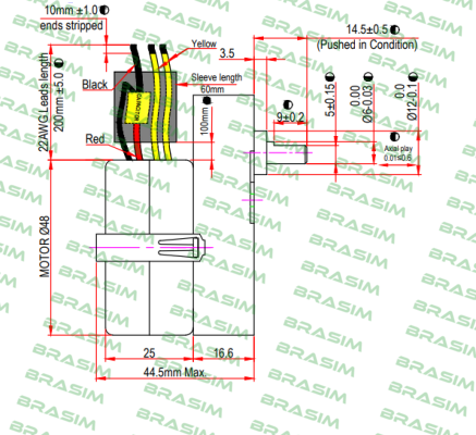 Mechtex-MTR5-GB5P, 2 RPM, 230V price