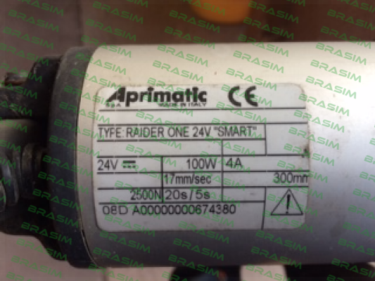 Aprimatic-TYPE RAIDER 24 V SMART Obsolete, no replacement  price