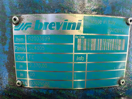 Brevini-B2003699 price