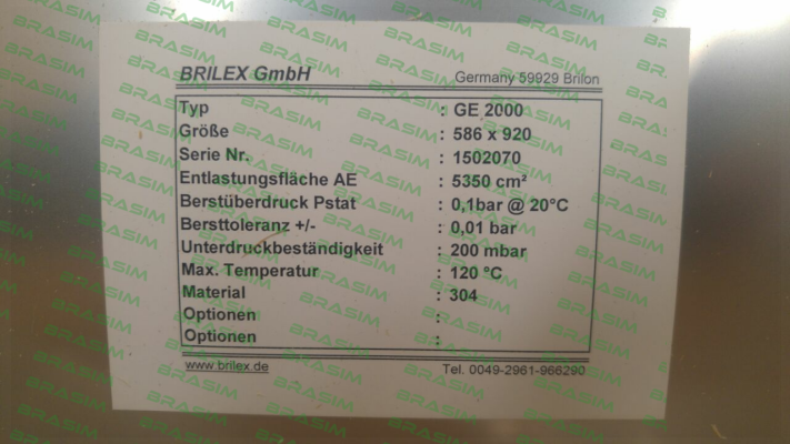 Brilex-1005-9309-00 / GE/586X920 price