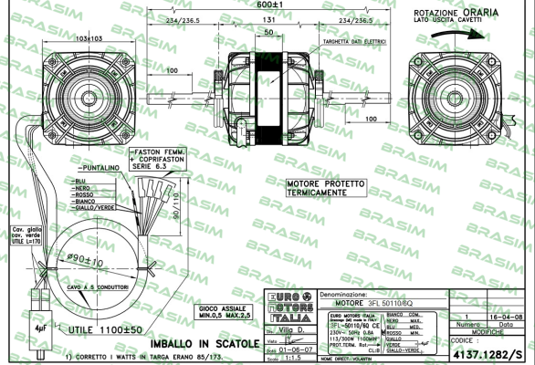 Euro Motors Italia-3FL 50110/6Q price