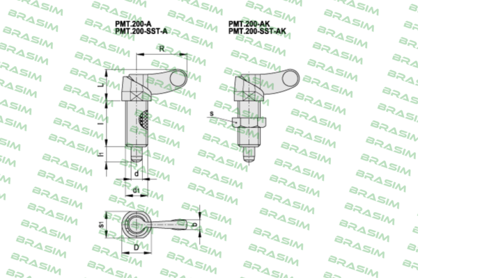 Elesa Ganter-P/N: 51722 Type: PMT.200-6-M12x1.5-AK same as GN 672-6-M12X1,5-AK-ST  price