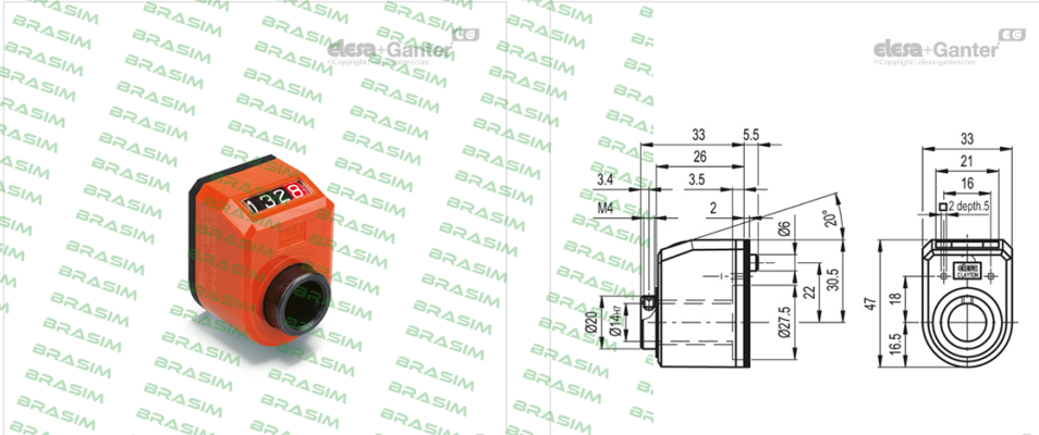 Elesa Ganter-DD51-AR-0010-D-C2 price